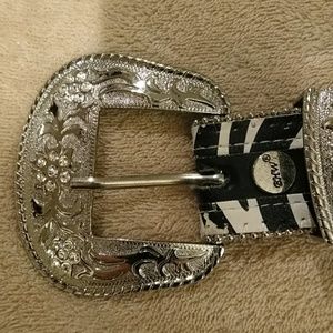 Rhinestone belt size Large